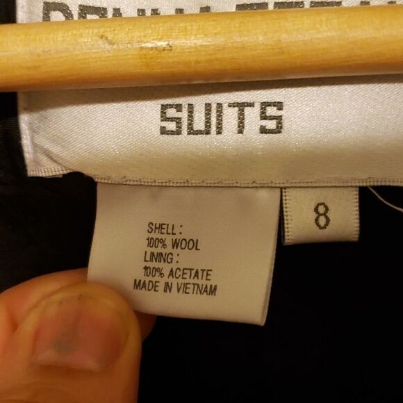 Donna toran striped blazer size 8 - Picture 2 of 8